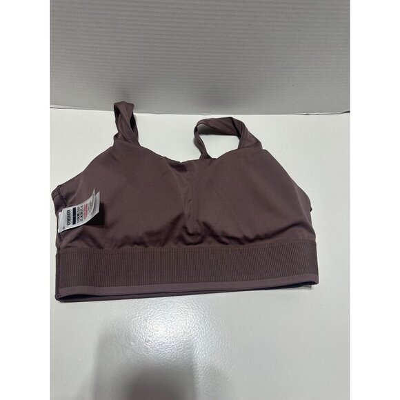 Gymshark Longline Sports Bra Truffle Brown NWT - Picture 3 of 7